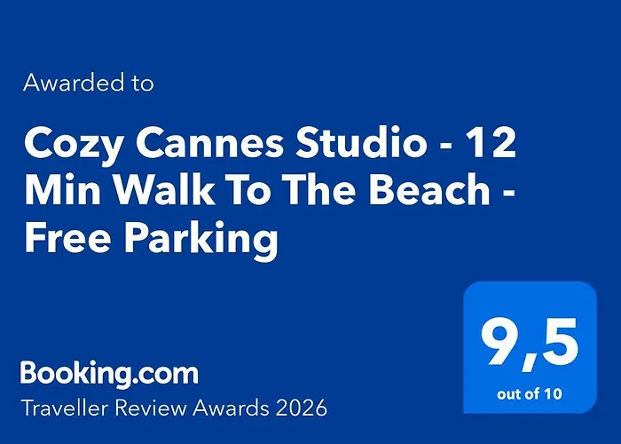 Cozy - 12 Min Walk To The - Free Parking شقة كان